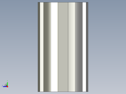 对称凹槽线棒右视缩略图