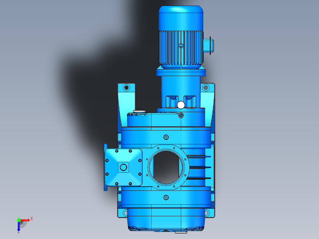 泵、水泵、台州星光俯视图