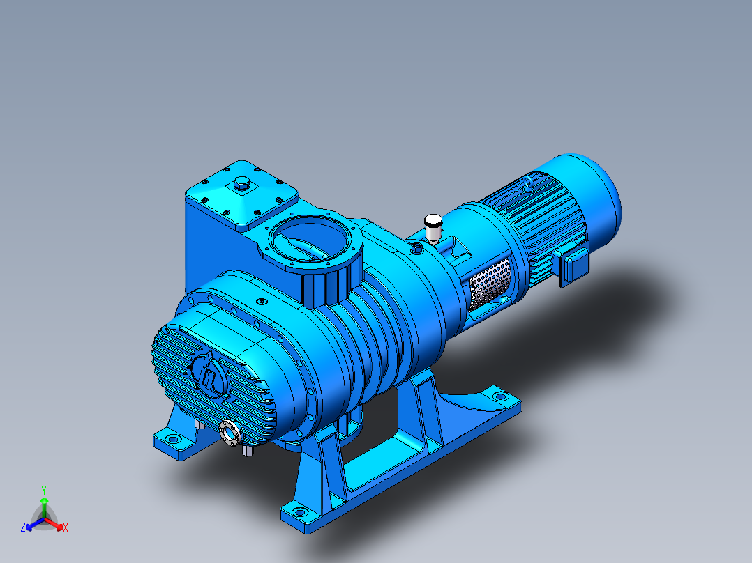 泵、水泵、台州星光正等轴测图