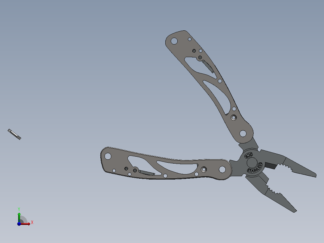 钳子、手钳子(9)前视图