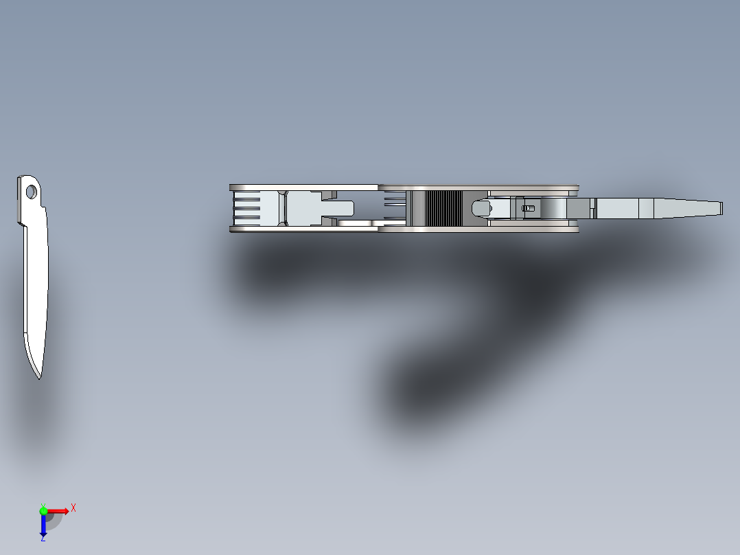 钳子、手钳子(9)俯视图