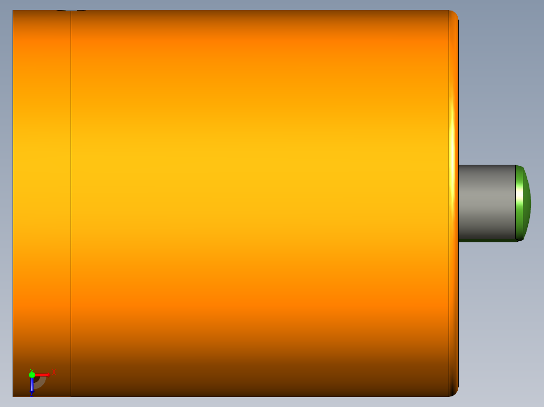 刀具长度传感器俯视图