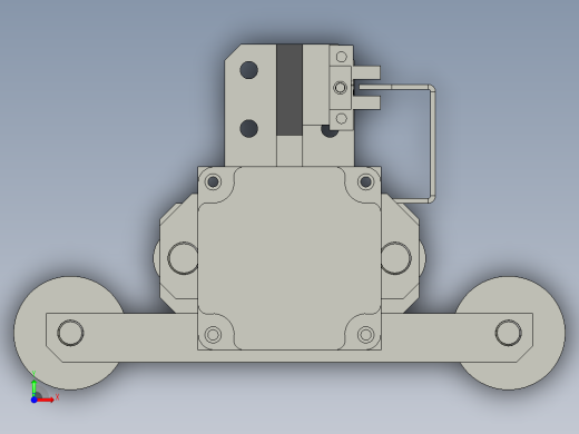 0-顶升机构机架组装前视缩略图