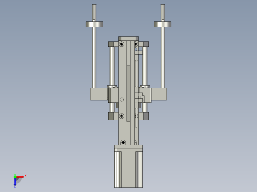 0-顶升机构机架组装俯视缩略图