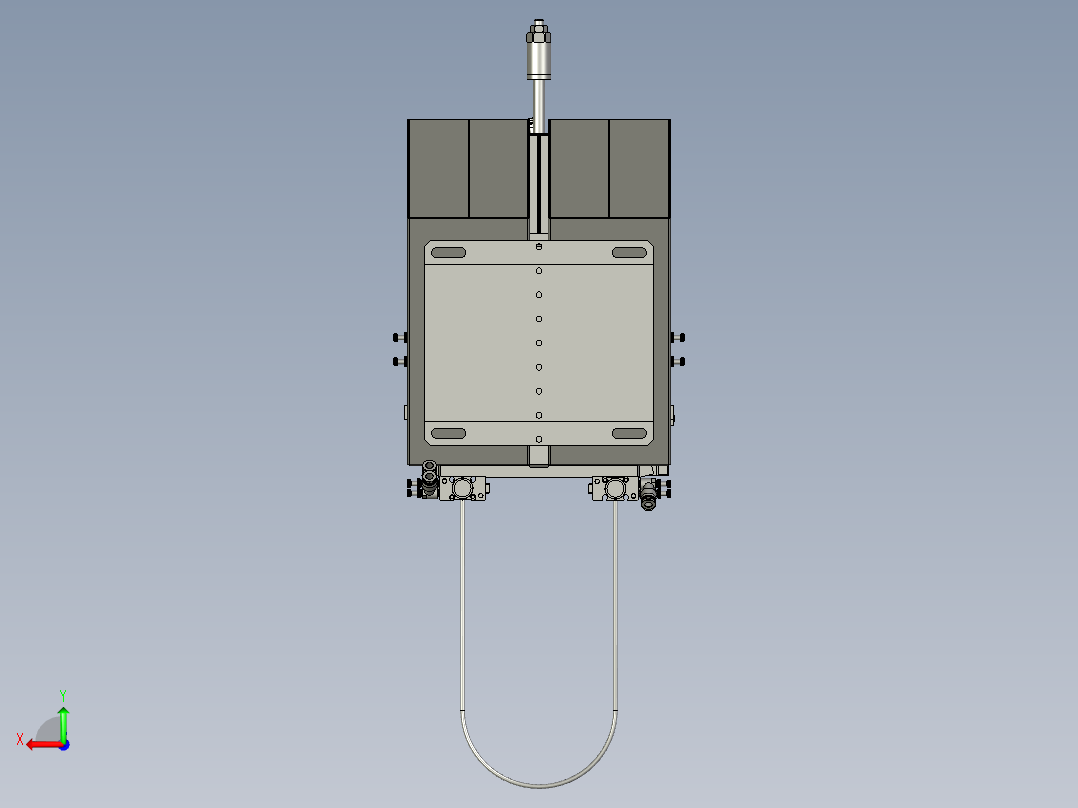 2018SOLIDWORKS0800Z剪编织机构后视图