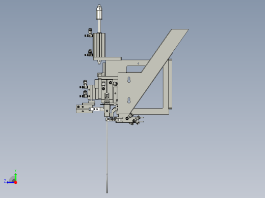 2018SOLIDWORKS0800Z剪编织机构右视缩略图