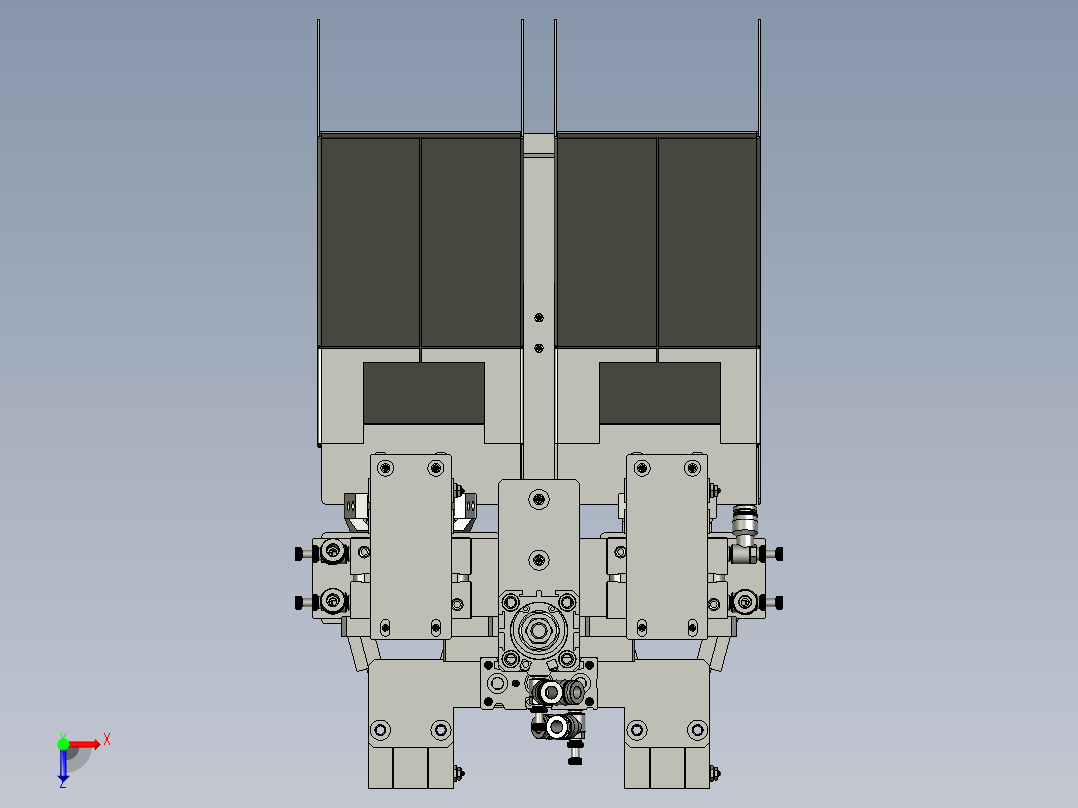 2018SOLIDWORKS0800Z剪编织机构俯视图