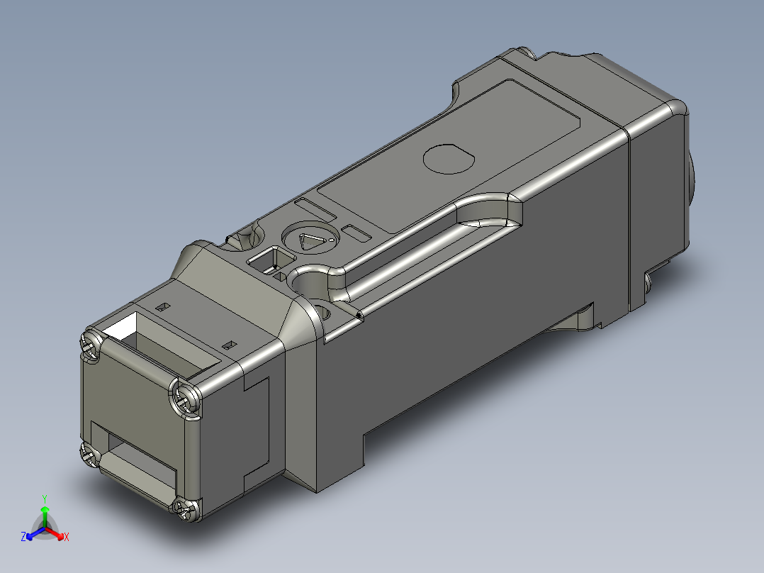 电磁锁HS5L-VB7Y4M-G和泉-BF主视图