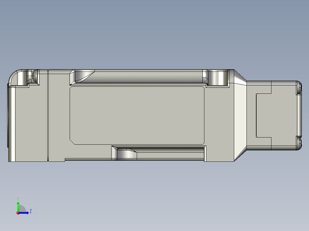 电磁锁HS5L-VB7Y4M-G和泉-BF左视图
