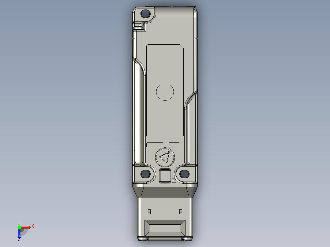 电磁锁HS5L-VB7Y4M-G和泉-BF俯视图