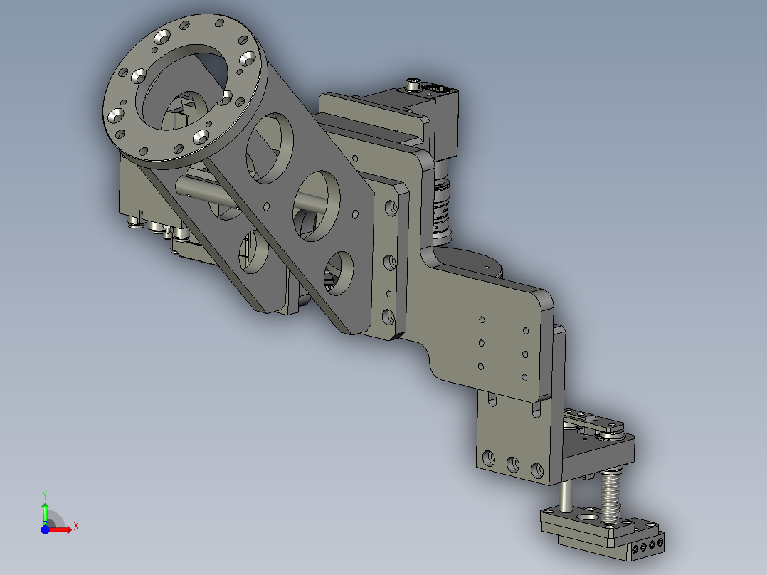 ST2112041-TB-机械手抓臂前视图
