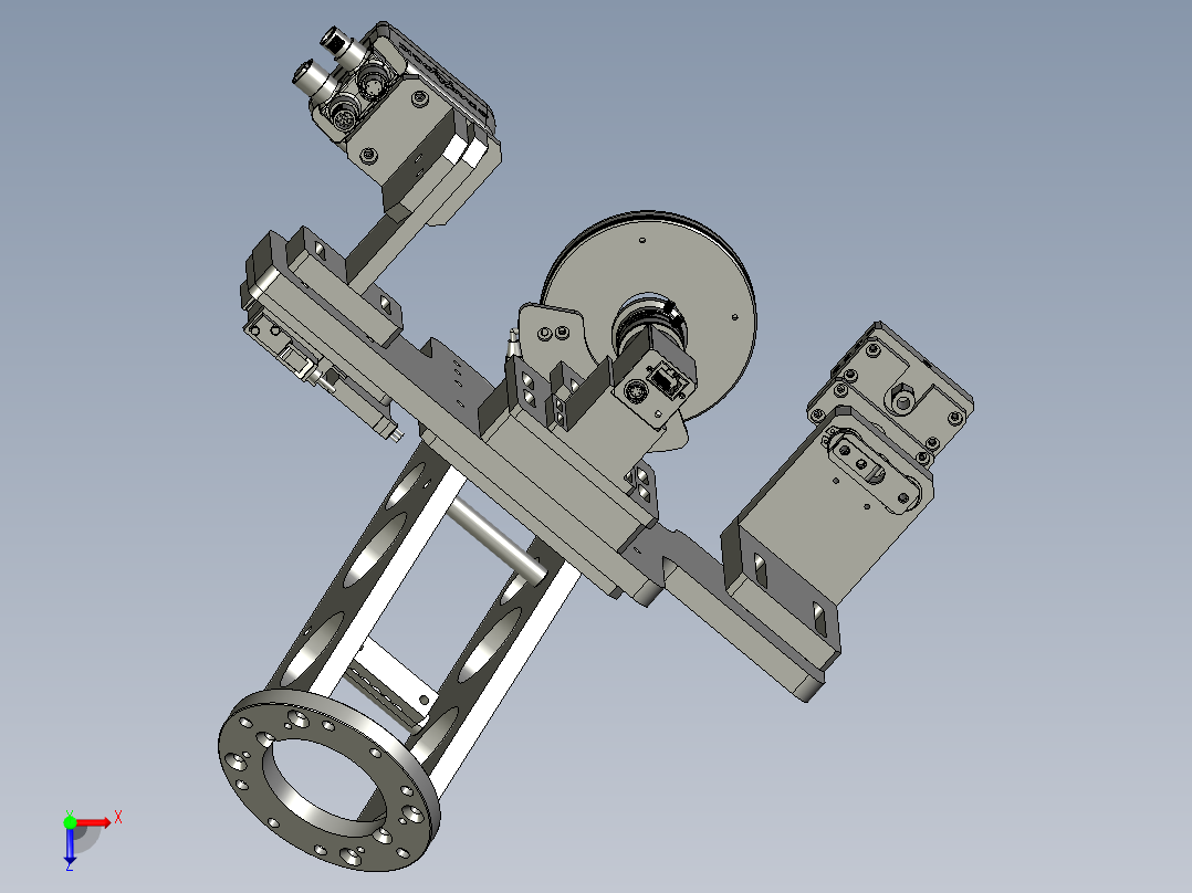 ST2112041-TB-机械手抓臂俯视图