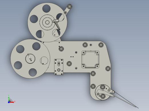 贴标机头总成前视缩略图
