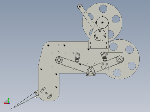 贴标机头总成后视缩略图