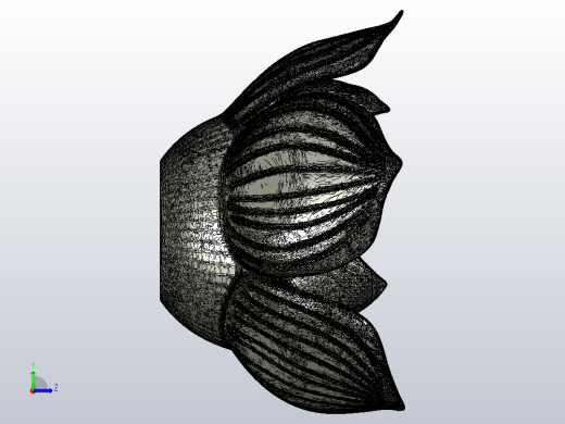 花瓣 大朵花左视缩略图