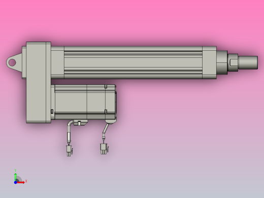 轻载电动缸TPA-ESR63-2010C-L200-MR-CA-W-P75-C3前视缩略图