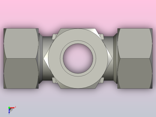 EO管接头联合十字K30SCF.stp俯视缩略图