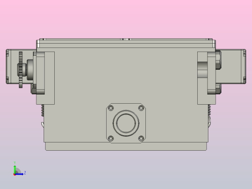 水陆麦克纳姆轮四轮小车左视缩略图
