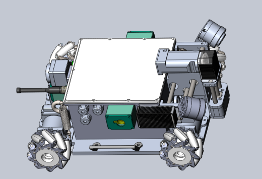 水陆麦克纳姆轮四轮小车缩略图