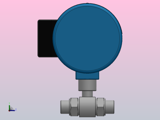 TXZC3型智能╱电子差压开关╱控制器[TXZC3-1SD00.100N.03]左视缩略图