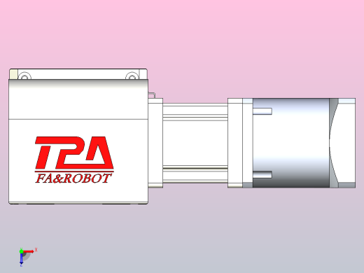 带式直线轴半闭式TPA-ONB-140-256-L3950-DR-J90-N3俯视缩略图