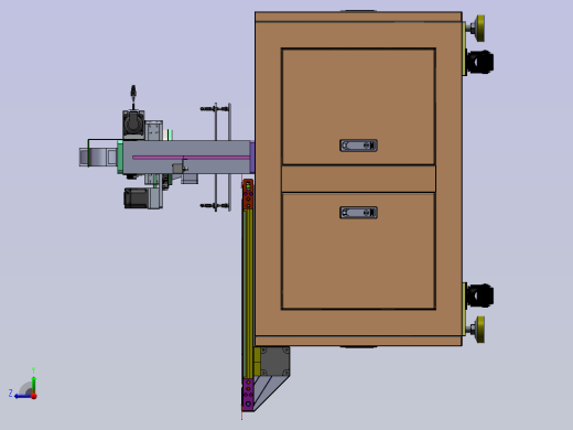 通用皮带机搬运旋转换向机 sw21右视缩略图