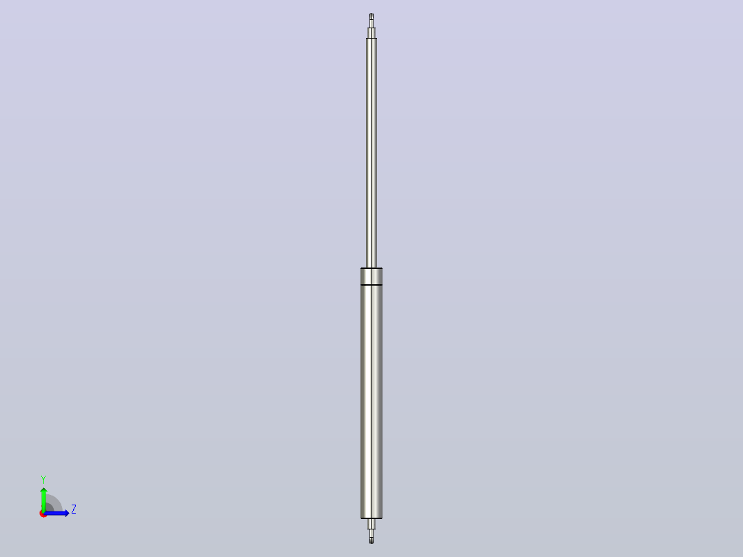 gsb28-e-e-s270_asm氮气弹簧左视图