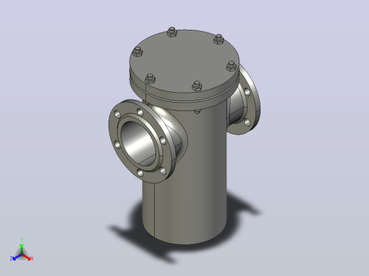 SD16C 篮式过滤器[250]正等轴测缩略图
