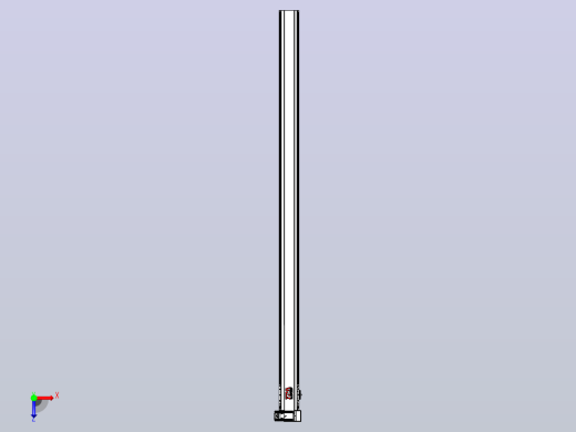 皮带直线轴半封闭可选导轨TPA-HNB-120D-110-L2150-RU-C-P40-N3俯视缩略图