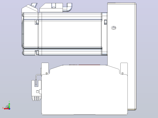皮带直线轴半封闭可选导轨TPA-HNB-120D-110-L100-LU-Y-P40-N3后视缩略图