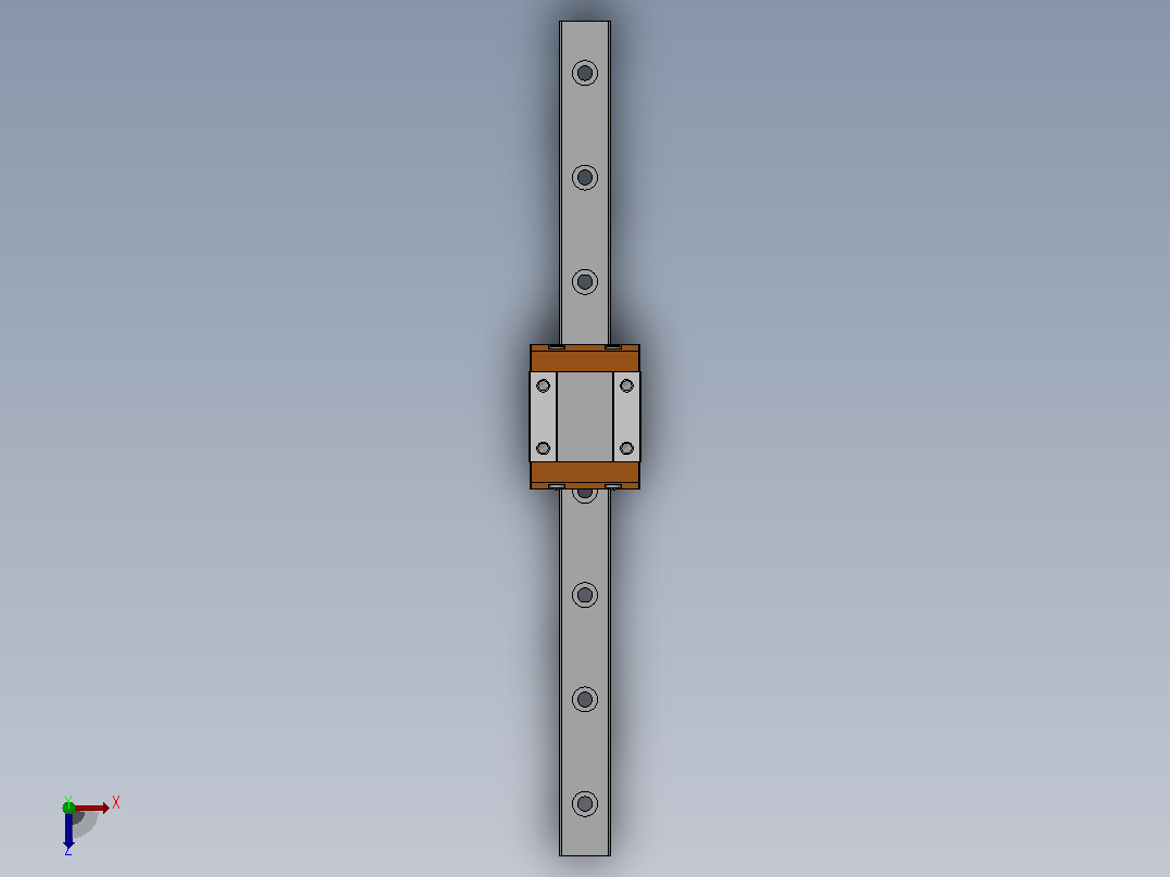 MSC-M╱LM直线导轨[MSC12ME1R200EZ0CI]俯视图