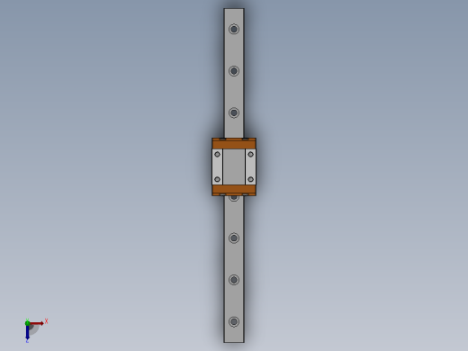 MSC-M╱LM直线导轨[MSC12ME1R200EZ0CI]俯视缩略图