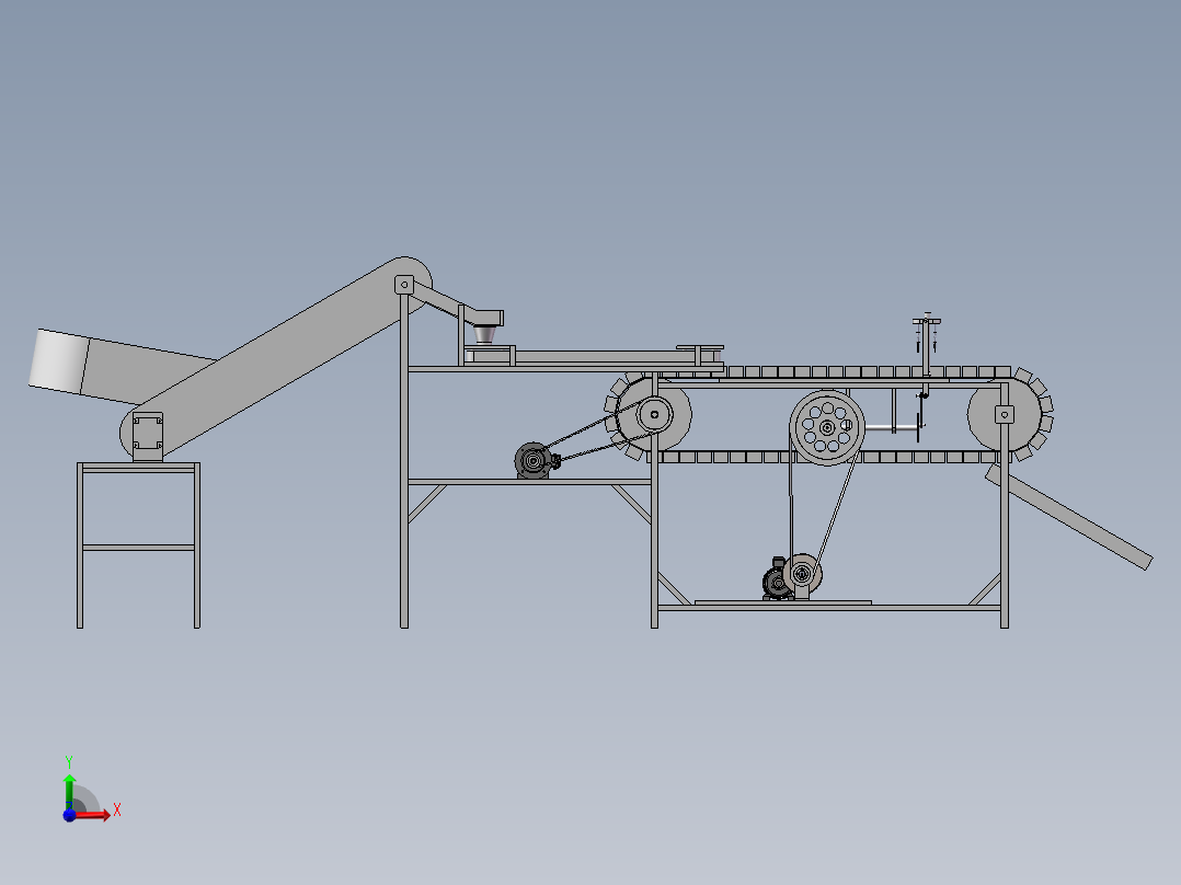 大杏切分去核机sw17可编辑前视图