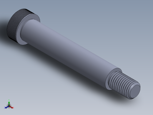 公制SH螺栓选择（DME）-DME STRIPPER BOLT M16 W EQUATIONS正等轴测缩略图