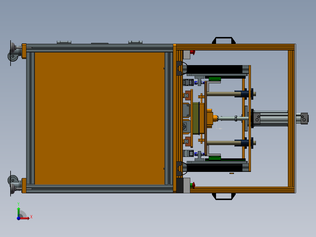 汽车转换器组装设备(STEP)前视图