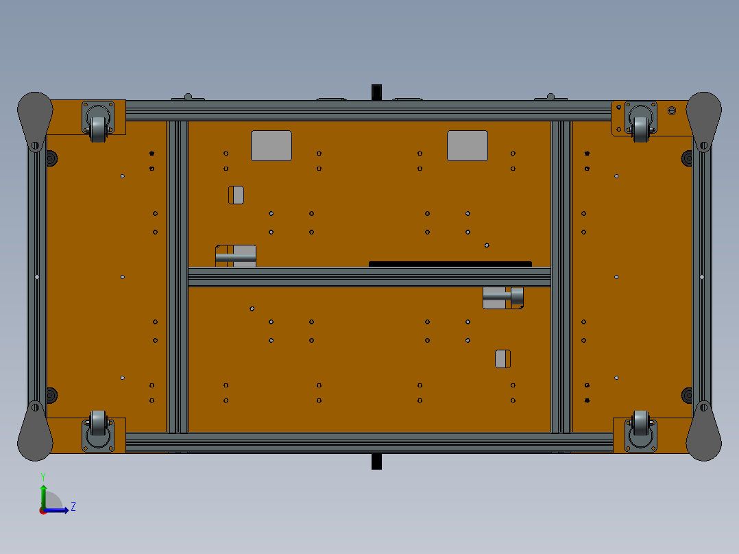 汽车转换器组装设备(STEP)左视图
