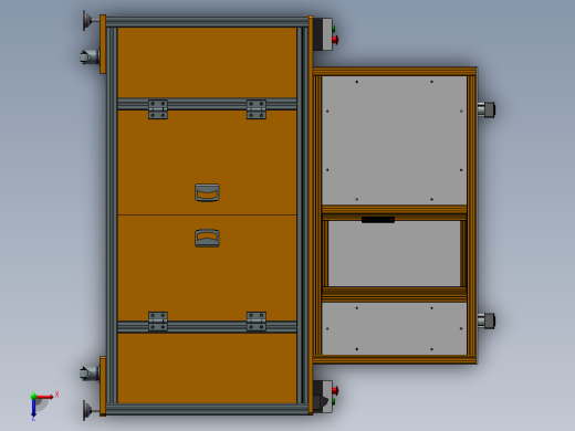 汽车转换器组装设备(STEP)俯视缩略图