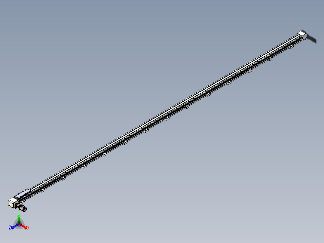 同步带滑台-欧规B8-L176-S5200-L-ZP40-D3-N5主视图