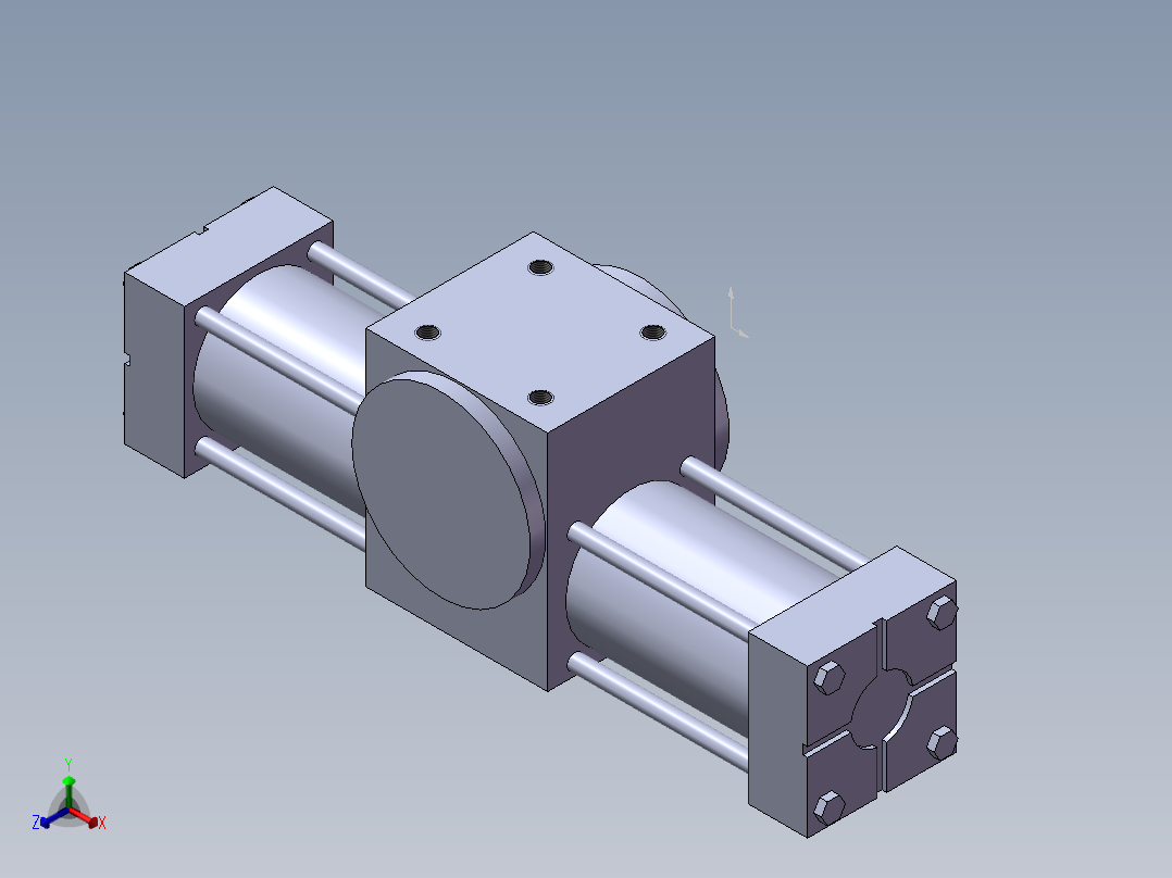 QGK80-180正等轴测图