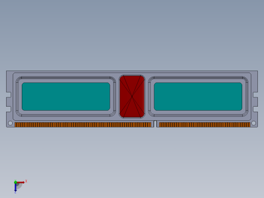内存条 (7)俯视缩略图
