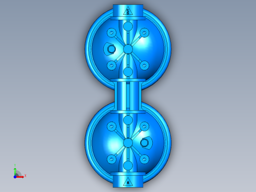 筒式过滤器外壳BIG DUO 20(1)前视缩略图