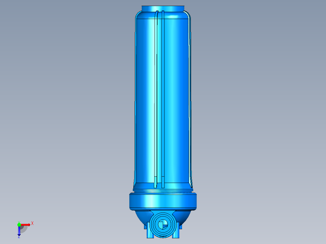 筒式过滤器外壳BIG DUO 20(1)俯视图