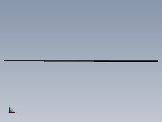 伸缩抽屉滑轨前视缩略图