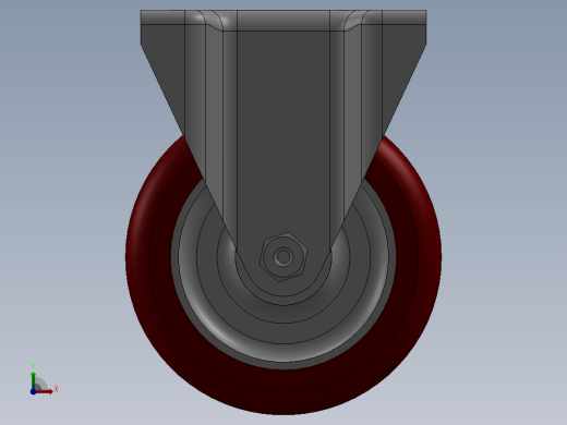 科顺脚轮Colson-2_04408_944前视缩略图