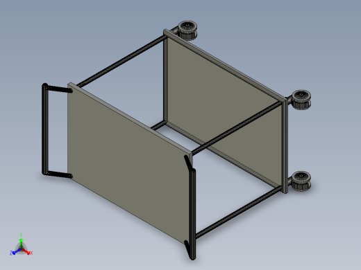 医院用实验室推车