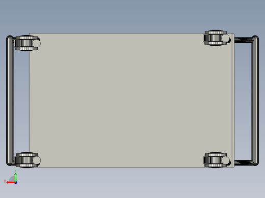 医院用实验室推车后视缩略图
