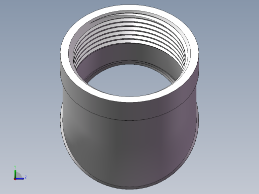 弯头-45°等径 DN32左视缩略图