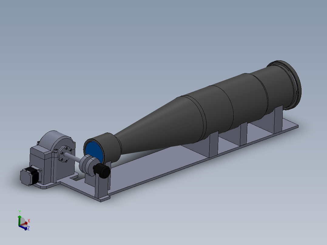 调焦距装置主视图