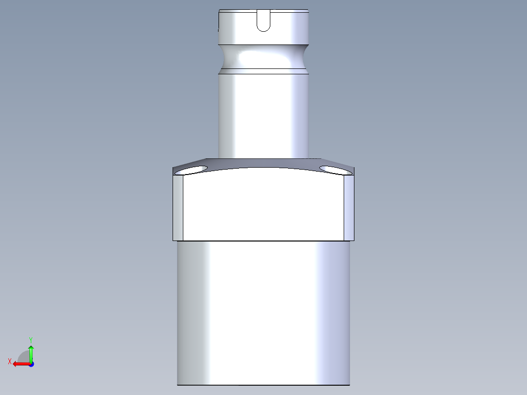 KOSMEKLG1050-SL-F多系列多零件图纸模型后视图