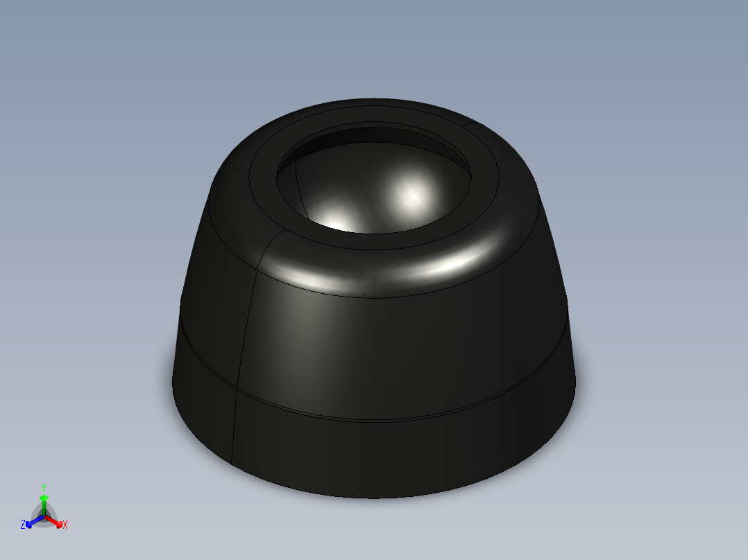 型材-KJN NYLON _0 BASE 098D030K正等轴测图